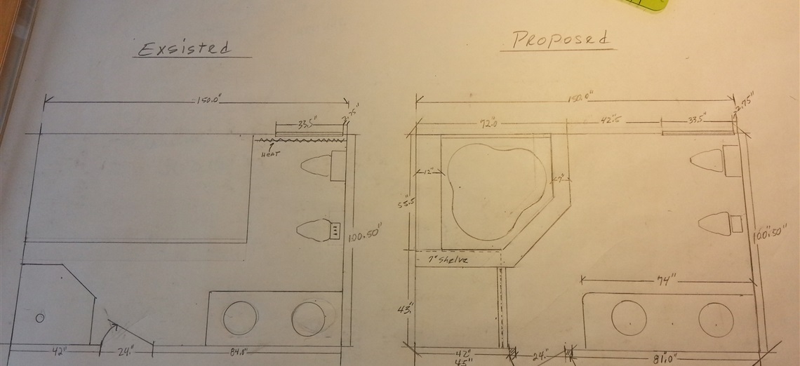 blueprints for a home project