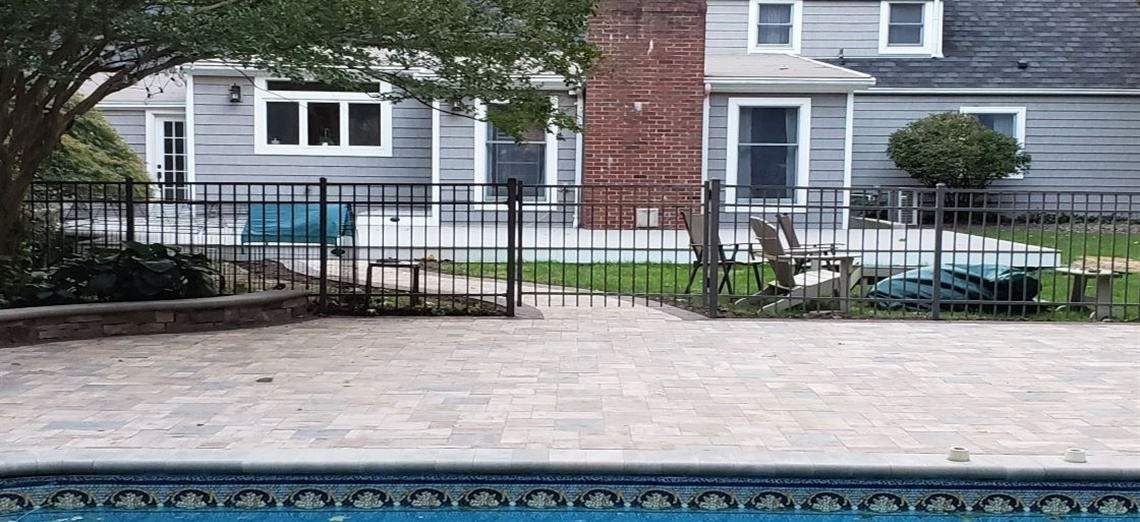 Backyard paver project