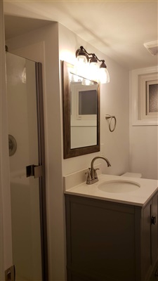 beautiful bathroom renovation