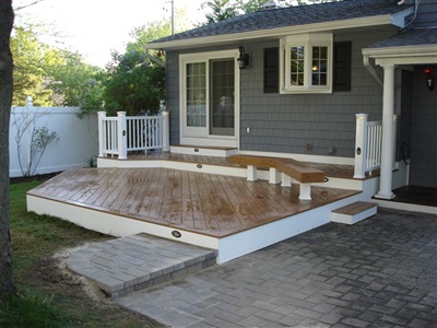 Backyard renovation