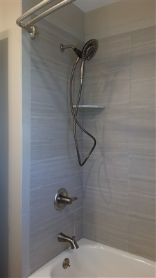 new shower