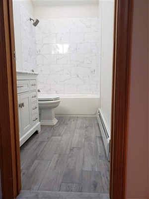 new bathroom renovation